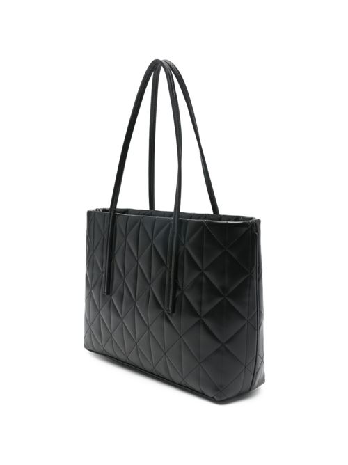 Borsa shopper donna Calvin Klein matelassé nera Calvin Klein | LV04F3325GUB1